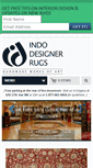 Mobile Screenshot of indodesignerrugs.com